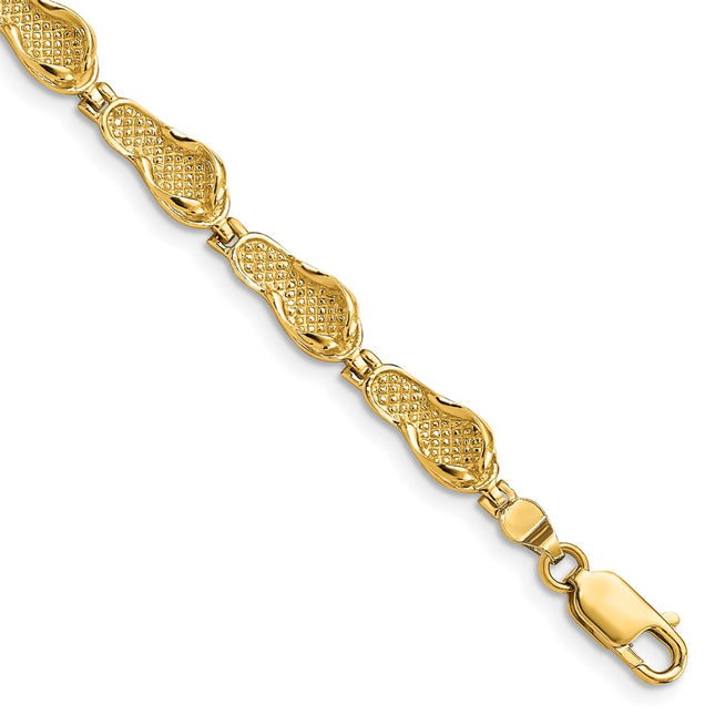 14k Yellow Gold Bracelets Style FB1743 - Classique Jewelry Inc.