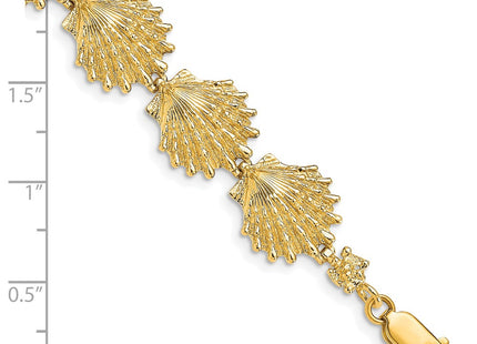 14k Yellow Gold Bracelets Style FB1761 - Classique Jewelry Inc.