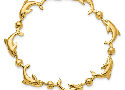 14k Yellow Gold Bracelets Style FB1776 - Classique Jewelry Inc.