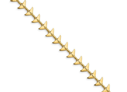 14k Yellow Gold Bracelets Style FB1780 - Classique Jewelry Inc.