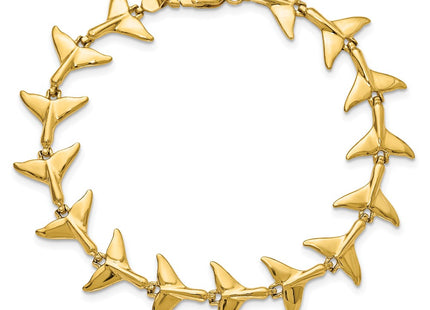 14k Yellow Gold Bracelets Style FB1780 - Classique Jewelry Inc.