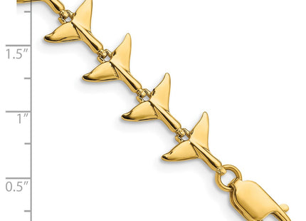 14k Yellow Gold Bracelets Style FB1780 - Classique Jewelry Inc.