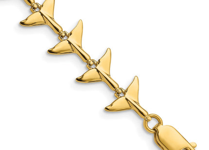 14k Yellow Gold Bracelets Style FB1780 - Classique Jewelry Inc.