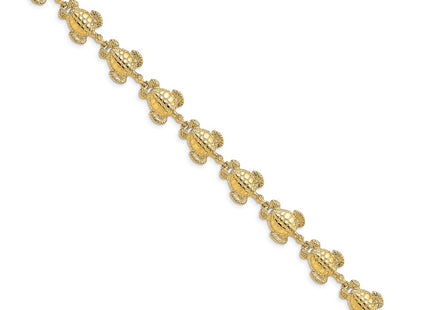 14k Yellow Gold Bracelets Style FB1816 - Classique Jewelry Inc.