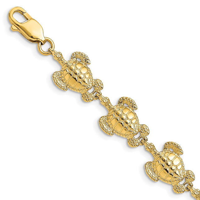 14k Yellow Gold Bracelets Style FB1816 - Classique Jewelry Inc.
