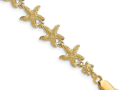 14k Yellow Gold Bracelets Style FB1818 - Classique Jewelry Inc.