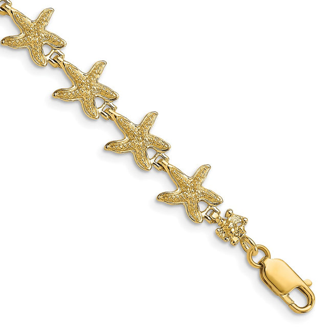 14k Yellow Gold Bracelets Style FB1818 - Classique Jewelry Inc.