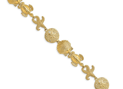 14k Yellow Gold Bracelets Style FB1822 - Classique Jewelry Inc.