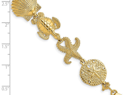 14k Yellow Gold Bracelets Style FB1822 - Classique Jewelry Inc.