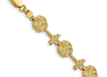 14k Yellow Gold Bracelets Style FB1830 - Classique Jewelry Inc.