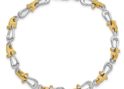 14k Two-tone Bracelets Style FB1842 - Classique Jewelry Inc.