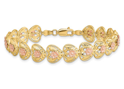 14k Two-tone Bracelets Style FB1850 - Classique Jewelry Inc.