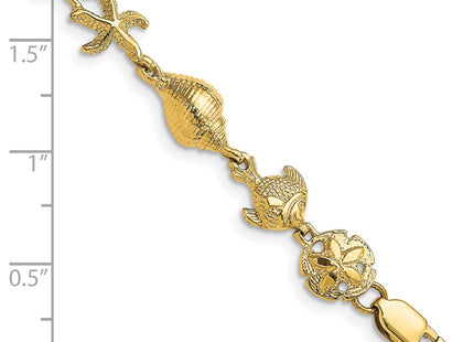14k Yellow Gold Bracelets Style FB1864 - Classique Jewelry Inc.