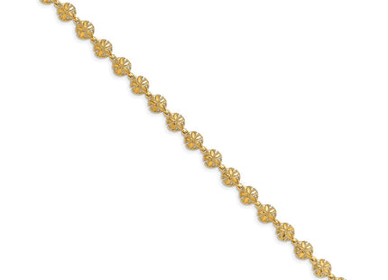 14k Yellow Gold Bracelets Style FB1866 - Classique Jewelry Inc.