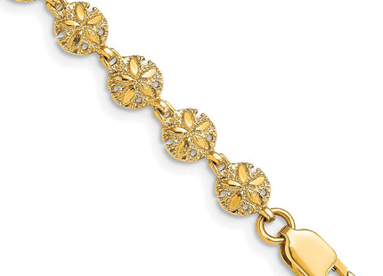 14k Yellow Gold Bracelets Style FB1866 - Classique Jewelry Inc.