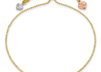 14k Tri-Color Bracelets Style FB1873 - Classique Jewelry Inc.