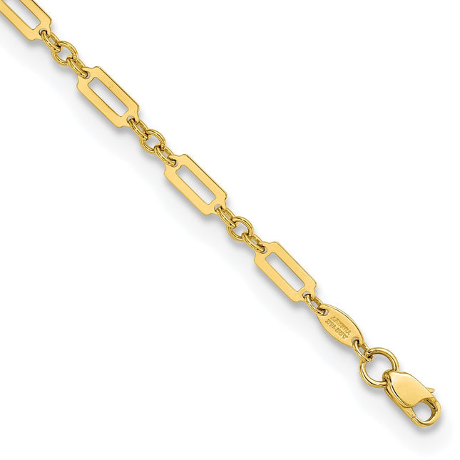 14k Yellow Gold Bracelets Style FB1885 - Classique Jewelry Inc.