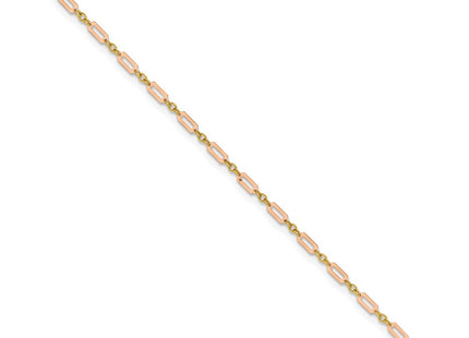 14k Two-tone Bracelets Style FB1885Y - Classique Jewelry Inc.