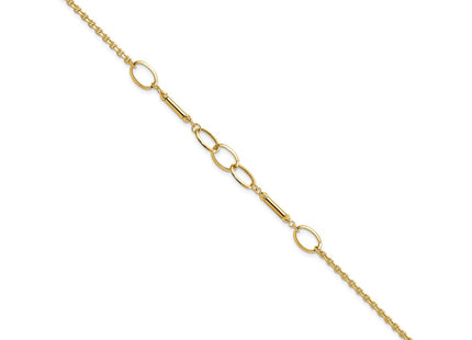 14k Yellow Gold Bracelets Style FB1887 - Classique Jewelry Inc.