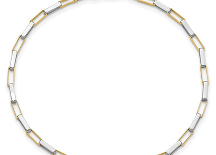 14k Two-tone Bracelets Style FB1901Y - Classique Jewelry Inc.
