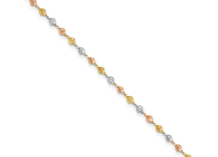 14k Tri-Color Bracelets Style FB1903 - Classique Jewelry Inc.