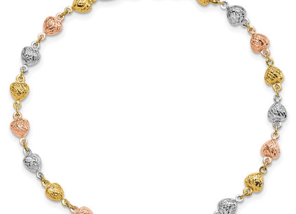 14k Tri-Color Bracelets Style FB1903 - Classique Jewelry Inc.