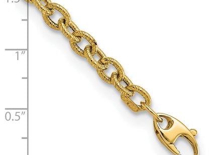 14k Yellow Gold Bracelets Style FB1914 - Classique Jewelry Inc.