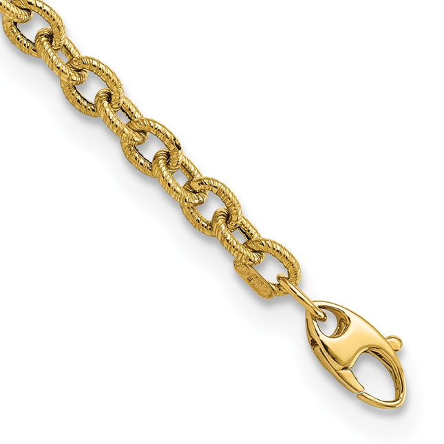 14k Yellow Gold Bracelets Style FB1914 - Classique Jewelry Inc.