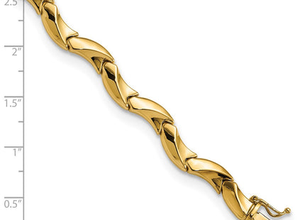 14k Yellow Gold Bracelets Style FB1929 - Classique Jewelry Inc.