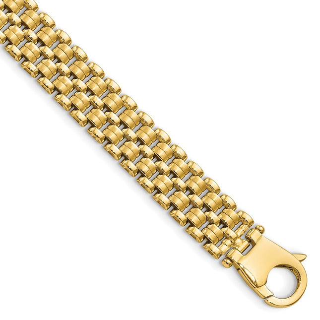 14k Yellow Gold Bracelets Style FB1931 - Classique Jewelry Inc.