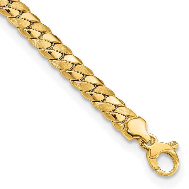 14k Yellow Gold Bracelets Style FB1933 - Classique Jewelry Inc.