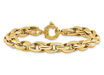 14k Yellow Gold Bracelets Style FB1943 - Classique Jewelry Inc.