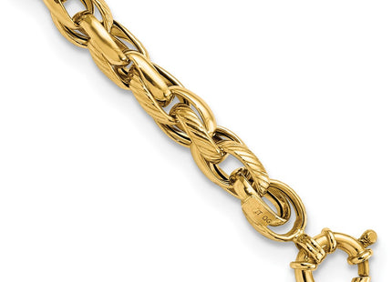 14k Yellow Gold Bracelets Style FB1943 - Classique Jewelry Inc.