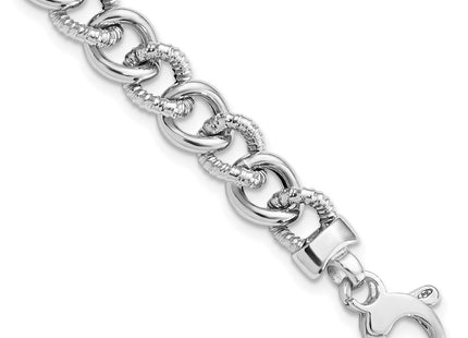 14k White Gold Bracelets Style FB1944 - Classique Jewelry Inc.