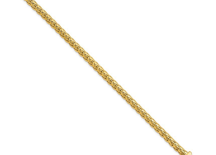 14K Polished Fancy Braided Link 7. Bracelet (Style FB1966-7.5)