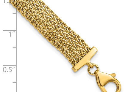 14K gold bracelet, another view