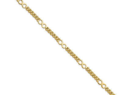 14k Yellow Gold Bracelets Style FB1973 - Classique Jewelry Inc.
