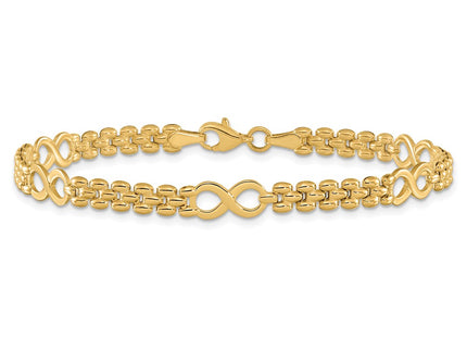 14k Yellow Gold Bracelets Style FB1973 - Classique Jewelry Inc.