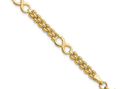 14k Yellow Gold Bracelets Style FB1973 - Classique Jewelry Inc.