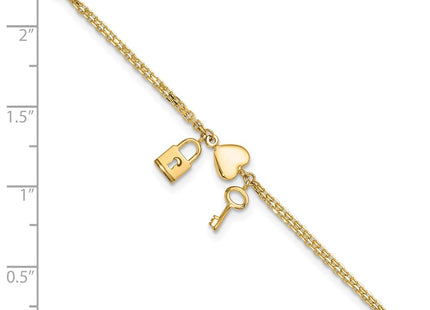 14k Yellow Gold Bracelets Style FB1979 - Classique Jewelry Inc.