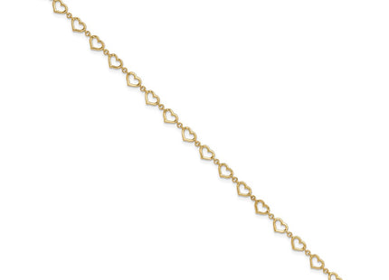 14k Yellow Gold Bracelets Style FB1980 - Classique Jewelry Inc.