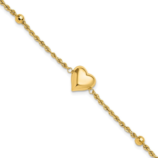 14k Yellow Gold Bracelets Style FB1982 - Classique Jewelry Inc.
