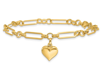 14k Yellow Gold Bracelets Style FB1984 - Classique Jewelry Inc.