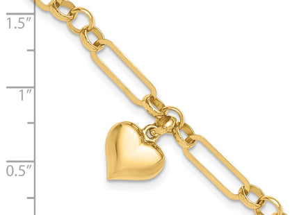 14k Yellow Gold Bracelets Style FB1984 - Classique Jewelry Inc.