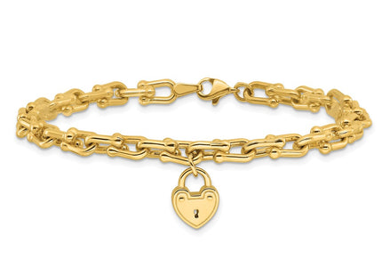 14k Yellow Gold Bracelets Style FB1985 - Classique Jewelry Inc.