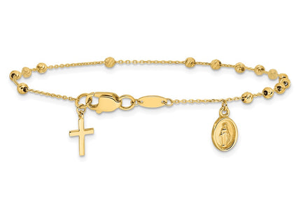 14k Yellow Gold Bracelets Style FB1987 - Classique Jewelry Inc.