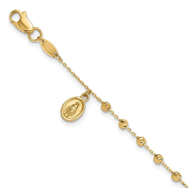 14k Yellow Gold Bracelets Style FB1987 - Classique Jewelry Inc.