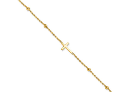 14k Yellow Gold Bracelets Style FB1989 - Classique Jewelry Inc.