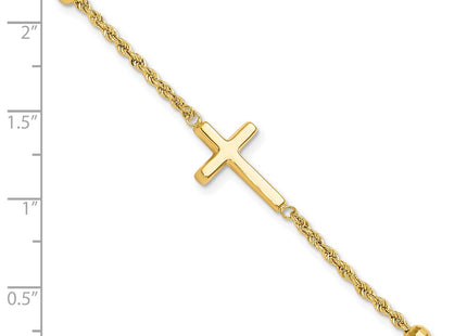 14k Yellow Gold Bracelets Style FB1989 - Classique Jewelry Inc.