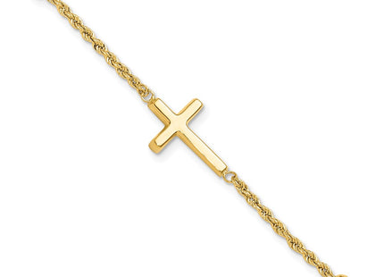 14k Yellow Gold Bracelets Style FB1989 - Classique Jewelry Inc.